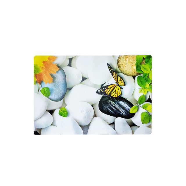 Multipurpose Refrigerator Mats (Multicolor, 12 X 17 Inch) (Pack of 6) (W-97)