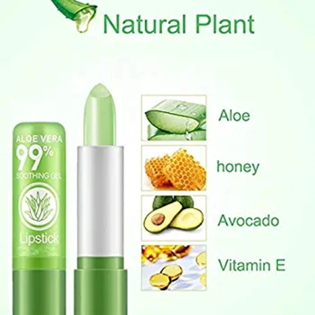 ADS Long Lasting Color Changing Aloe Vera Lipstick (Pack of 1)