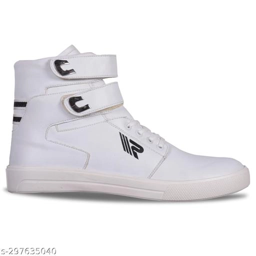 Boots for Men (White, 6)