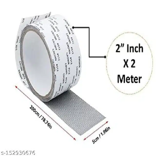 Waterproof Window Mosquito Net Covering Mesh Tape (White)