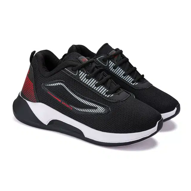 Sports Shoes for Boys (Black & White, 1)