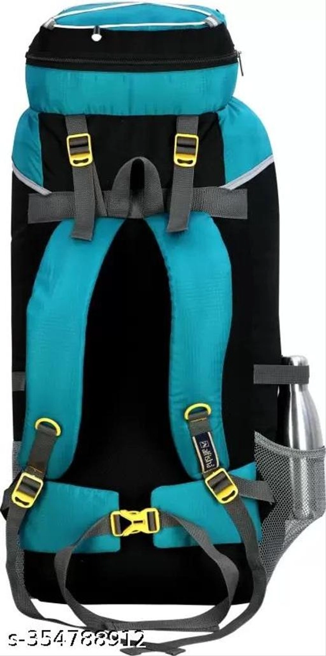 Hiking Backpack for Men & Women (Sea Green & Black)