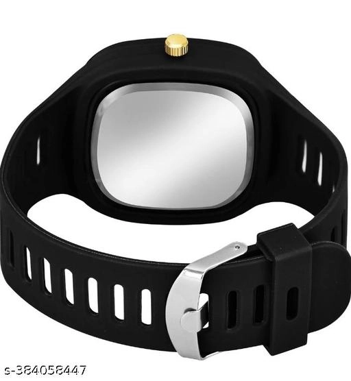 Silicon Strap Analog Watch for Boys (Multicolor)