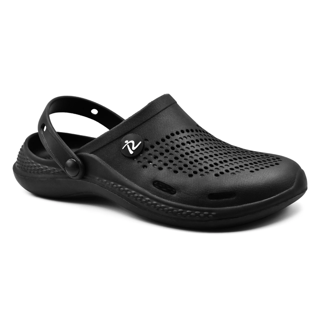 Clogs for Men (Black, 6)