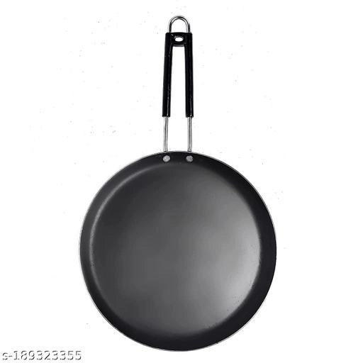 Cast Iron Tawa (Black)