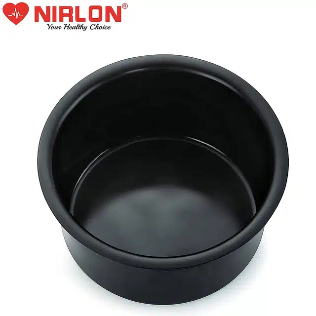 NIRLON Hard Anodised Aluminium Cook Tope (Black, 1400 ml)