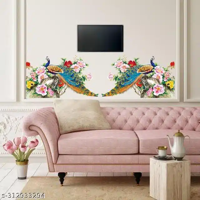 Self Adhesive Wall Stickers (Multicolor)