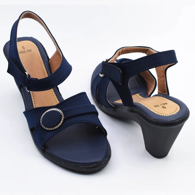 Sandals for Women (Navy Blue, 3)