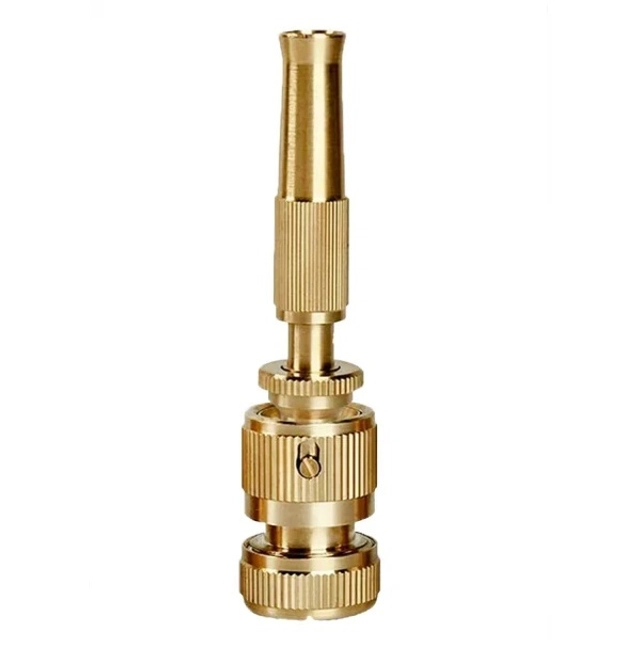 Solid Brass Nozzle (Gold)