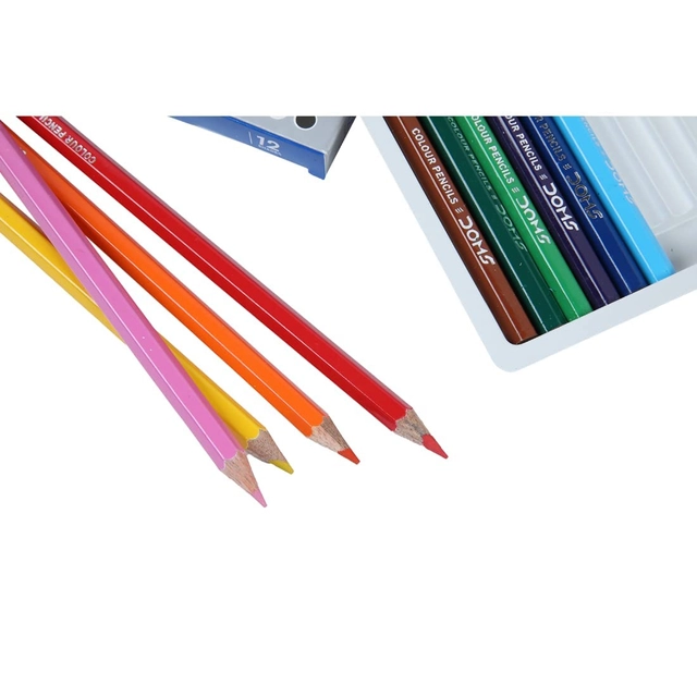 DOMS Color Pencils (Full size, 12 Shades, Pack of 1)