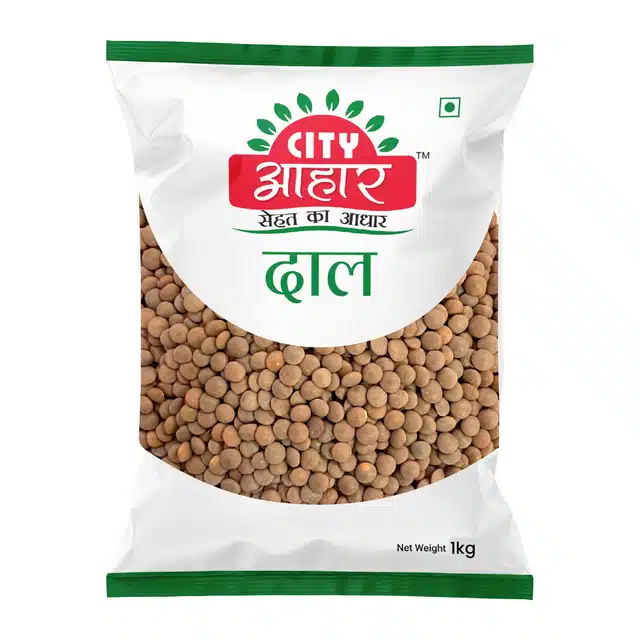 City Aahar Masoor Sabut 1 kg