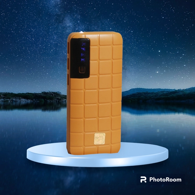 Premium Fast Charging Power Bank (Brown, 10000 mAh)