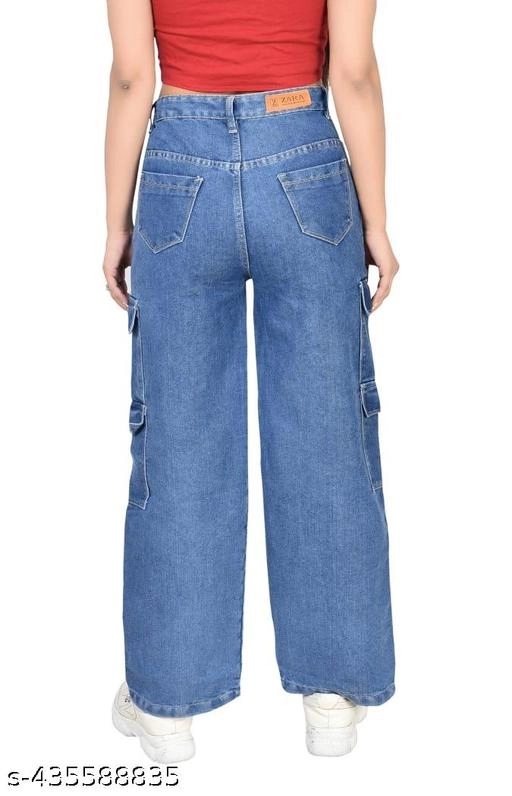 Denim Jeans for Women (Blue, 28)