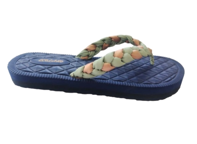 Slippers for Women (Navy Blue, 5)