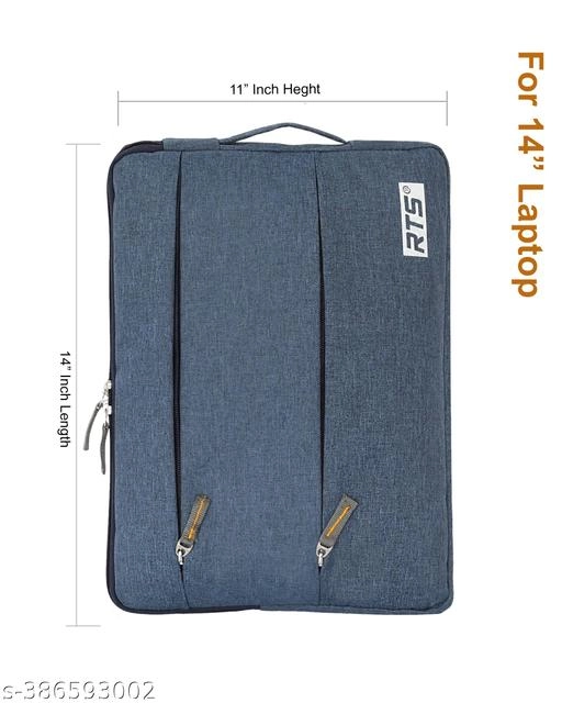 Nylon Laptop Bag (Blue)