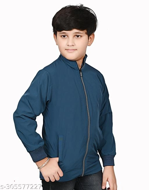 Jacket for Boys (Blue, 3-4 Years)