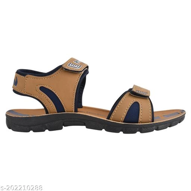 Floaters for Men (Blue & Tan, 10)