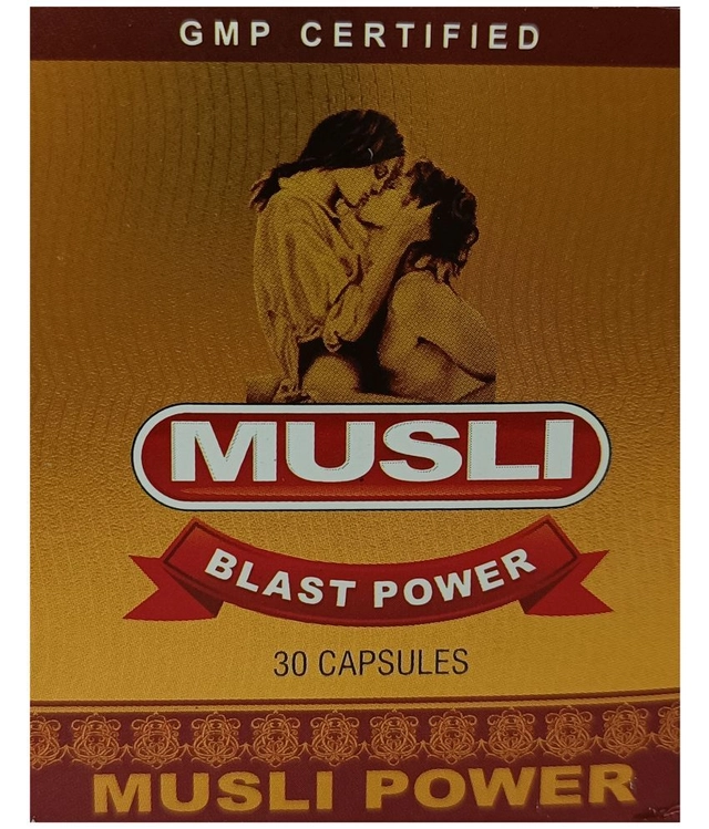 Combo of Musli Blast Power 30 Pcs Capsules & Dr. Chopra Japan Ka Power Oil (15 ml) (Set of 2)