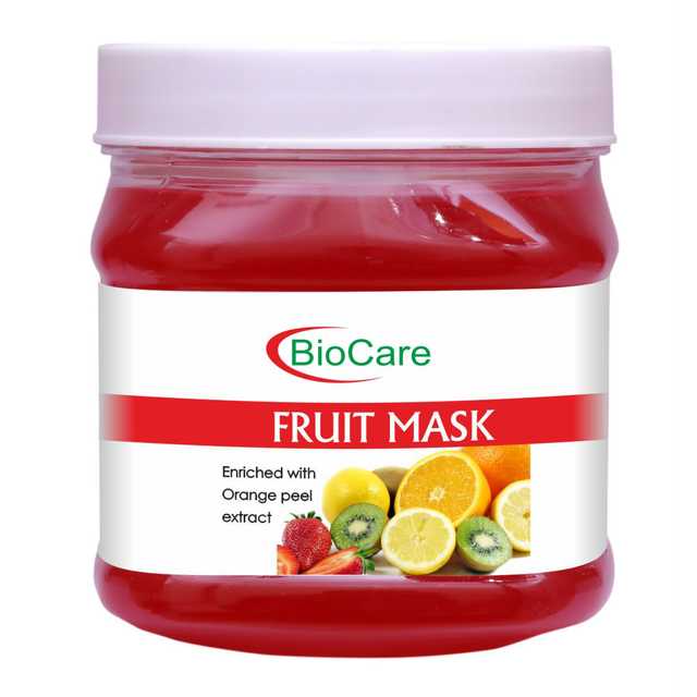 Combo Of Biocare Fruit Mask (500 ml) With Biocare Hair Repair Spa Cream (500 ml) (O-1399)