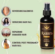 Rabbit Blood Herbal Hair Oil for Men & Women (30 ml, Pack of 3)