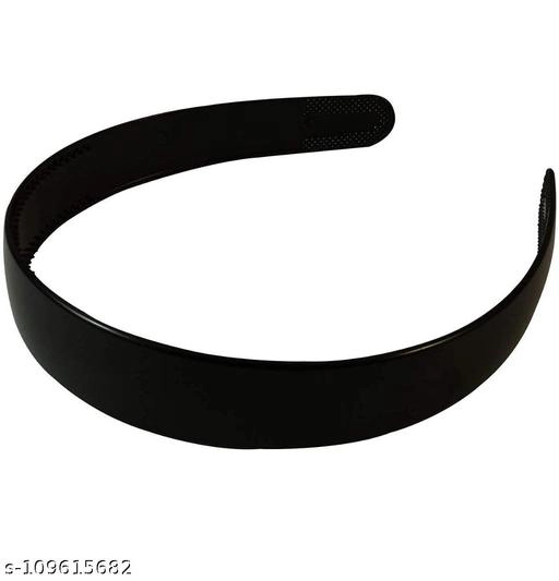 Plastic Hair Band for Women (Multicolor, Pack of 12)