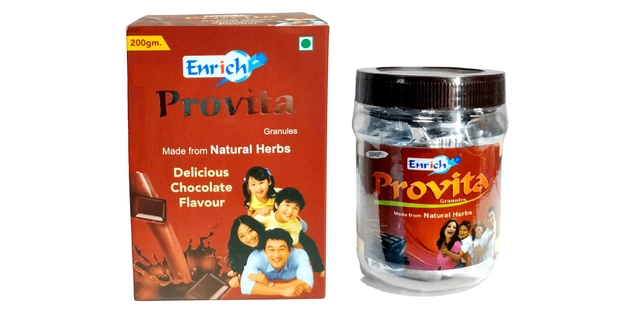 Enrich Plus Provita Chocolate Flavoured Granules (200 g)