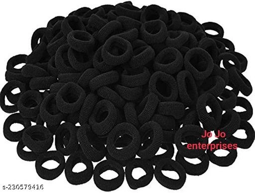 Rubber Hair Bands for Women & Girls (Multicolor, Pack of 50)