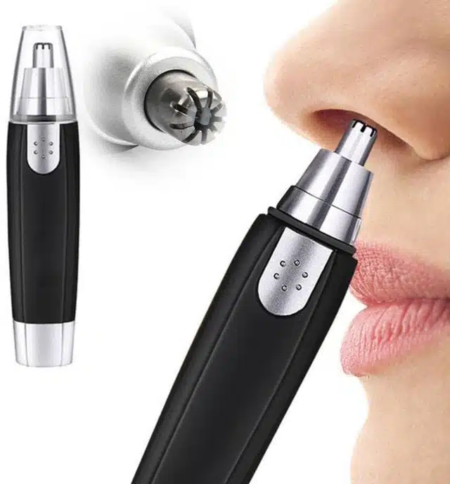 Portable Electric Nose & Ear Trimmer (White)