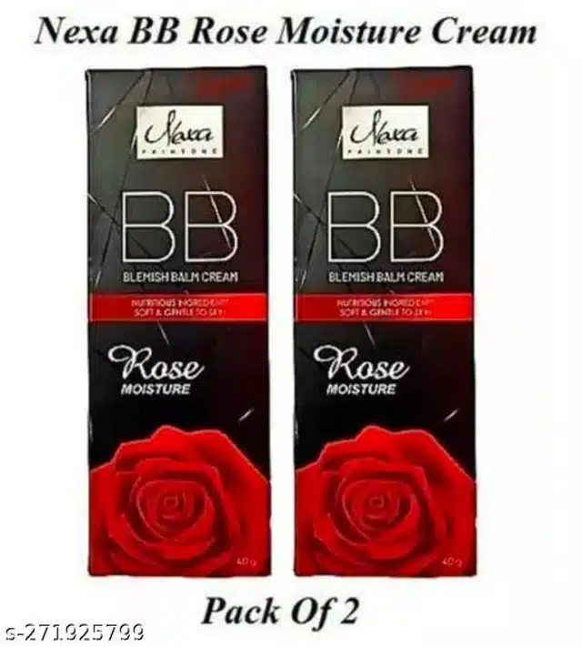 Nexa Rose Moisture BB Cream (40 g, Pack of 2)