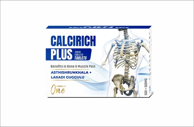 Enrich One Calcirich Plus Multivitamin 10 Pcs Tablets (Set of 10)