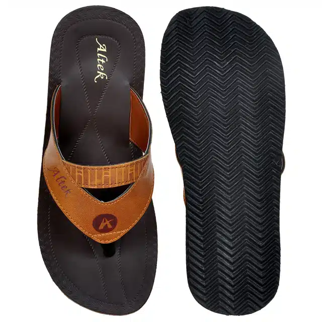 Slippers for Men (Tan, 10)