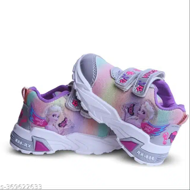 Sneakers for Girls (Multicolor, 2-2.5 Years)
