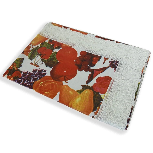 PVC Printed Table Cover (Multicolor, 40x60 inches)