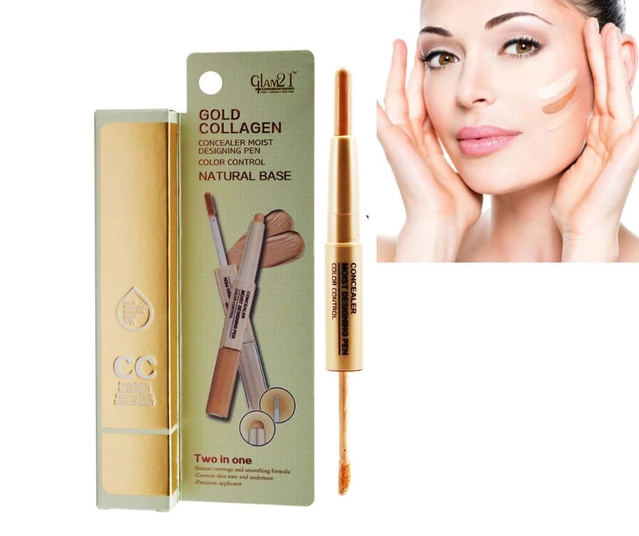 Glam21 Gold Collagen 2-in-1 Concealer (Pack of 1)