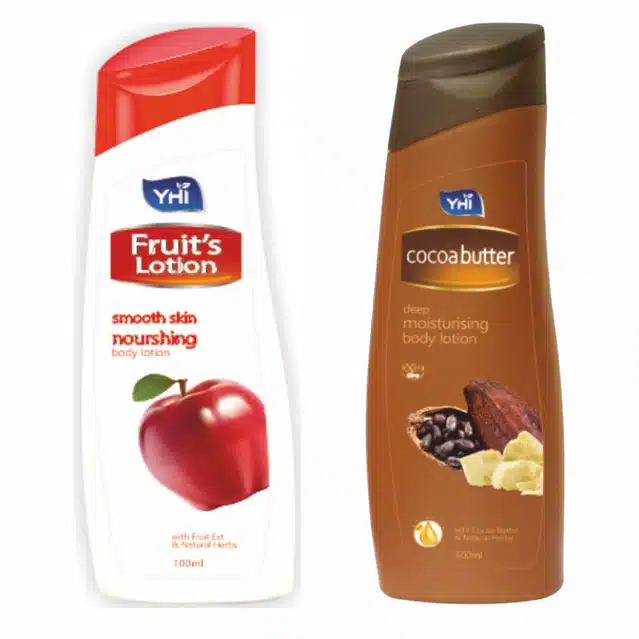 Fruits & Cocoa Butter Body Lotion Combo (Pack of 2, 100 ml)