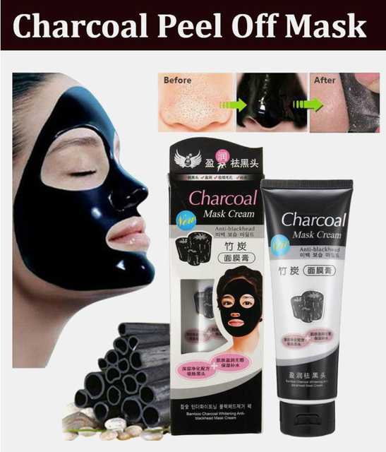 Lenon Makeup Accessory Black Charcoal Face Mask Cream (130 g) (D57)