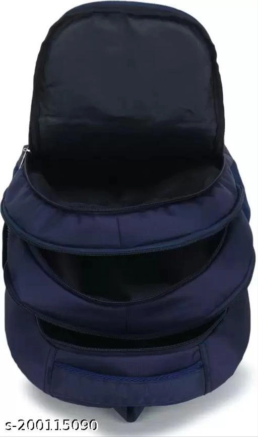 Nylon Backpack for Men & Women (Blue, 35 L)