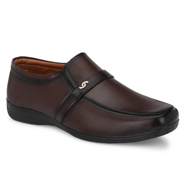 Formal Shoes for Men (Brown, 6)