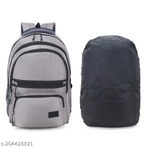 Nylon Backpack for Men & Women (Grey, 55 L)