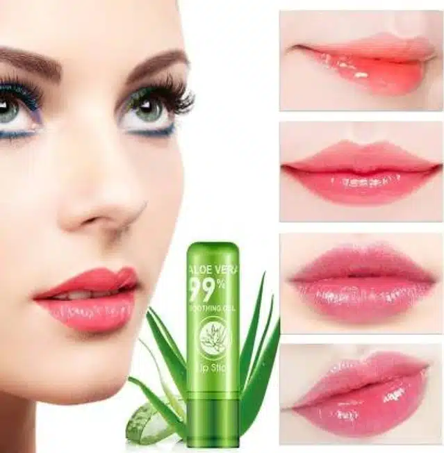 Aloevera Color Changing Lip Balm (Multicolor)