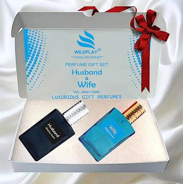 Husband & Wife Perfume for Men & Women (30 ml, Set of 2)