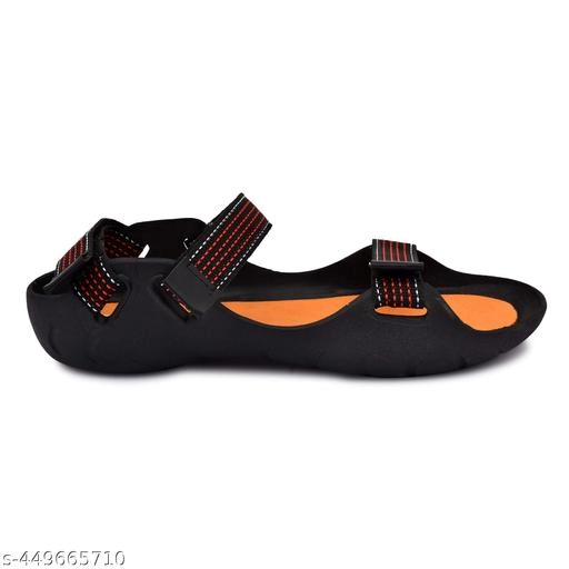 Sandals for Men (Black, 9)