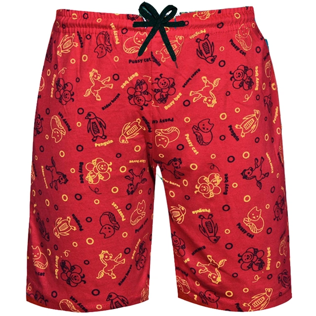 Cotton Printed Shorts for Boys (Pack of 5) (Multicolor, 4-5 Years)