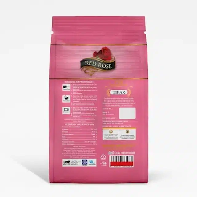 Red Rose 1121 Tibar Basmati Rice 1 Kg