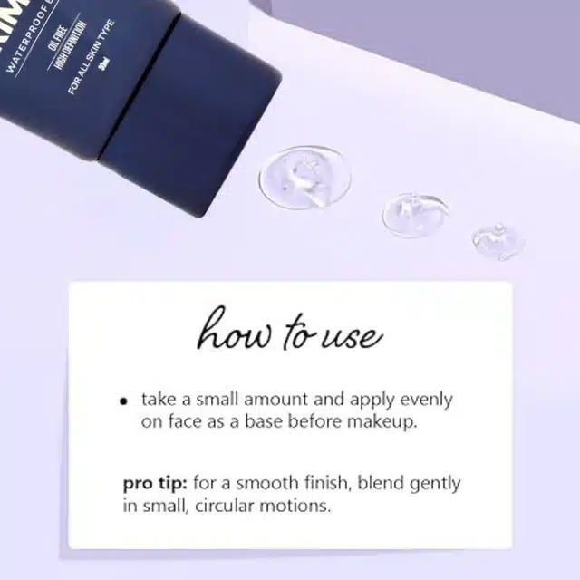 Glam Fam Matte Finish Primer (30 ml)