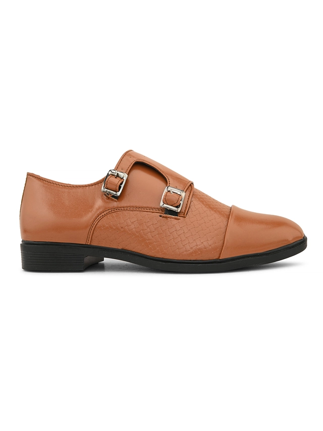 Formal Shoes for Men (Tan, 6)