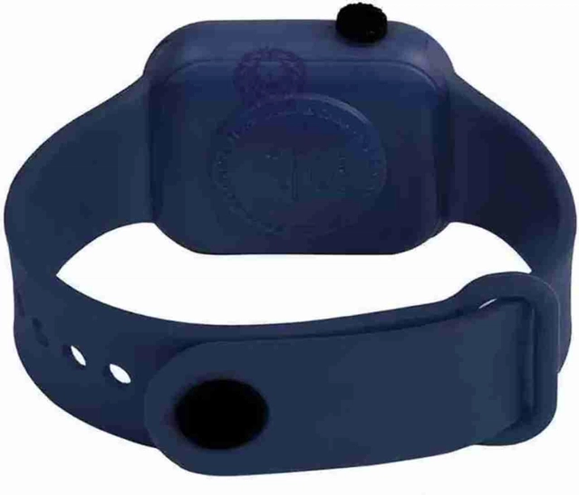 Square Dial Digital Watch for Kids (Blue)