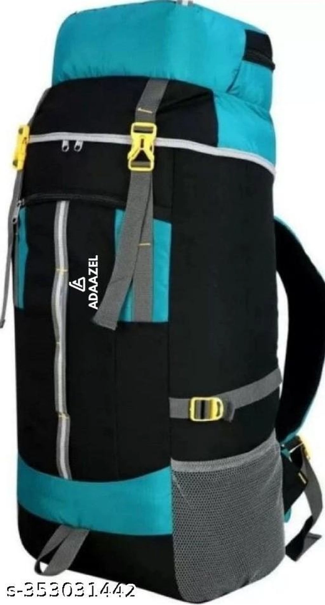 Hiking Backpack for Men & Women (Sea Green & Black)