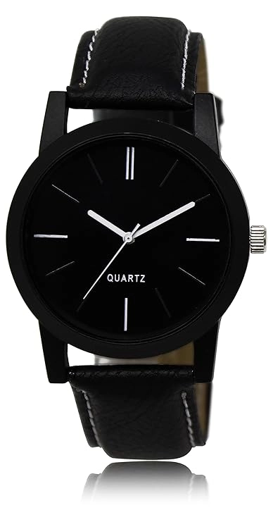 Analog watch for men (Black ,Pack of 1)