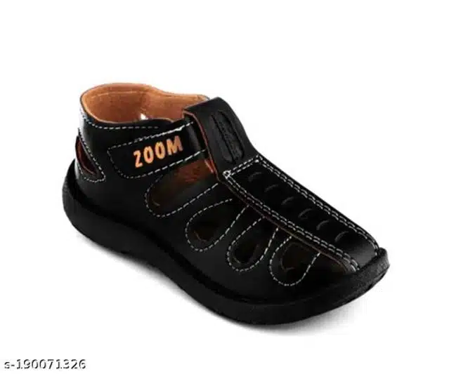 Sandals for Boys (Black, 9-12 Months)